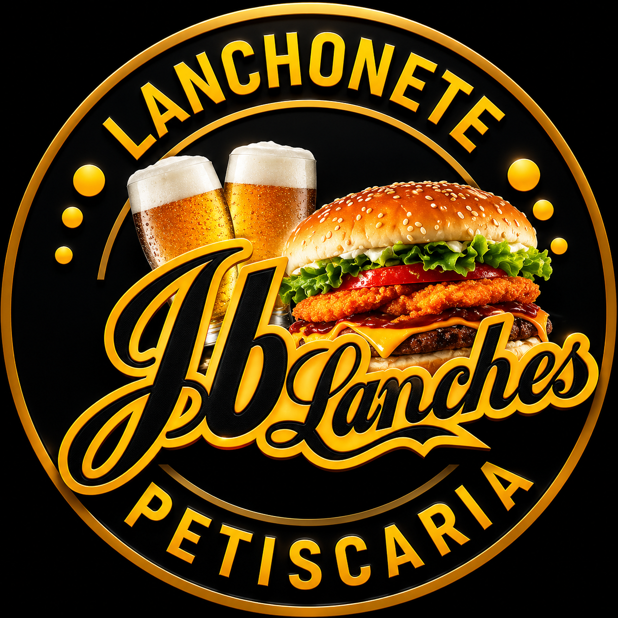 Logo de JB Lanches e Petiscaria